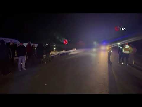 FABRİKADAN OĞLUNU ALMAYA GİDEN KADIN KAZADA HAYATINI KAYBETTİ