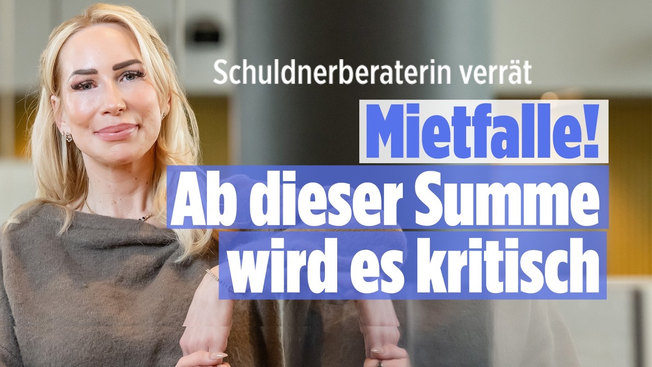 MIETFALLE: Ab DIESER Summe wird es kritisch! Schuldnerberaterin erklärt! | BILD Money Mittwoch