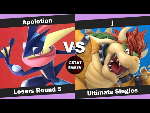 No Caps 24 Losers R5 - Apolotion (Greninja) vs TTD| j (Bowser) - SSBU
