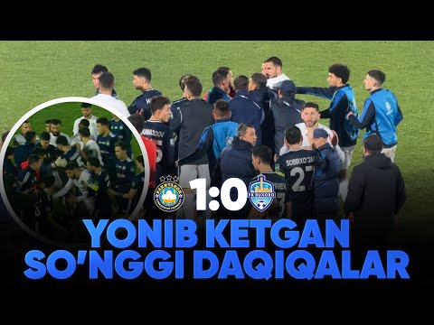 O’zbekiston kubogi finalida katta janjal