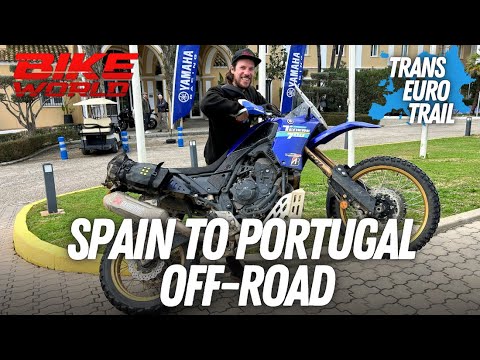1000km SPAIN TO PORTUGAL TRANS EURO TRAIL ON YAMAHA TENERE.