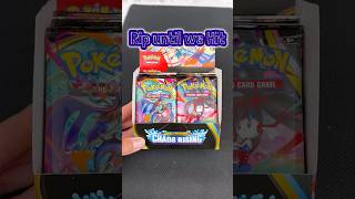 Rip until we hit! Chaos Rising booster box! (5/7) #pokemon #pokemoncards #chaosrising #chaosrising