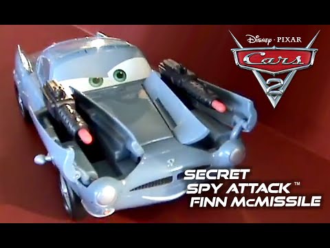 Secret Spy Attack Finn McMissile Car from the Disney Pixar Cars 2 Movie
