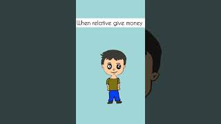 when relative give you money  #trending #school #c