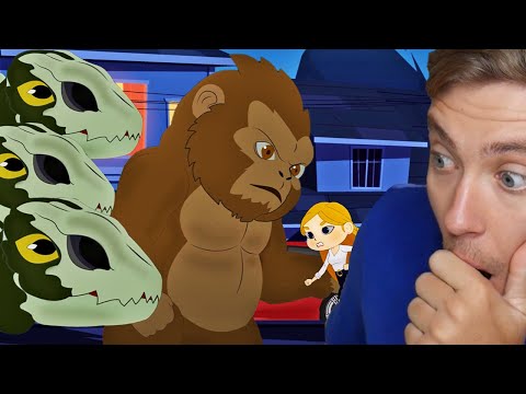 Reacting To Baby Godzilla, Kong vs. Skullcrawlers (ANIMATION 6)