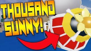HOW TO GET THOUSAND SUNNY / FLOWER SHIP | BLOX PIECE UPDATE 8 | ROBLOX |