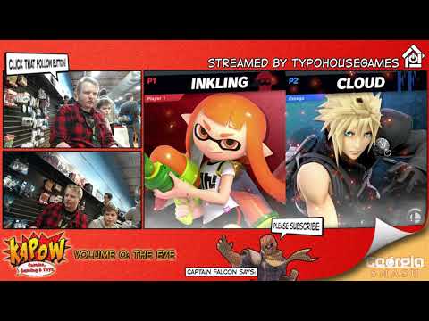 Kapow Smash December 2018 -  Vortex(Inkling) Vs OmegaSpike(Cloud)  - Ultimate W. Round 2