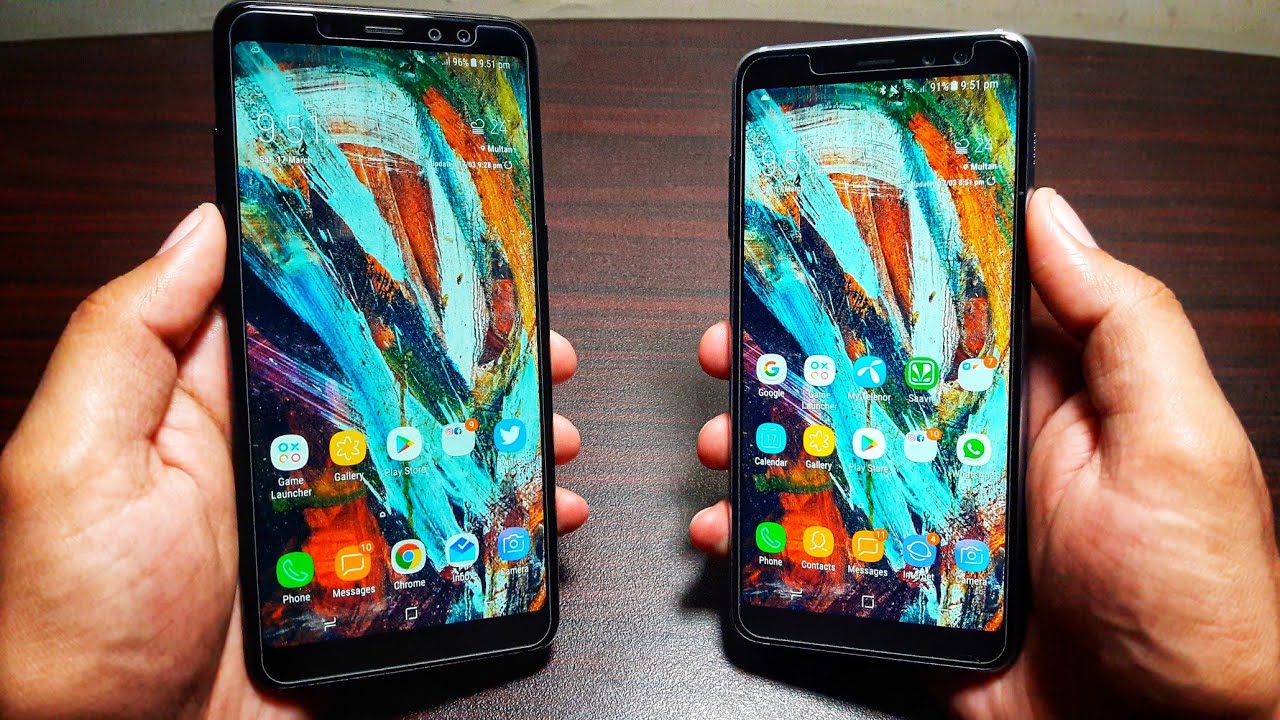Samsung Galaxy A8 vs A8 Plus Comparison!