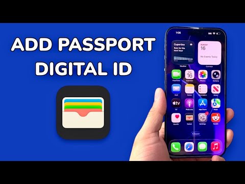 How To Add Passport As Digital ID On iPhone