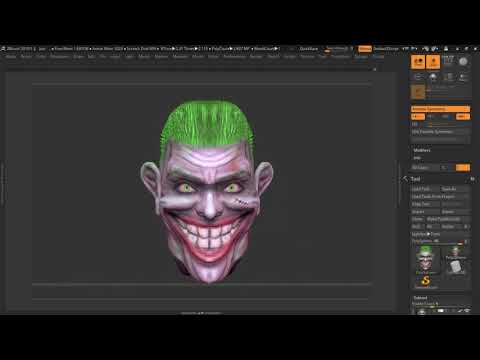 The Joker Sculpture Timelapse