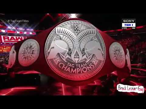 The b team vs dolph ziggler,drew McIntyre raw tag team championship match raw 9/10/18