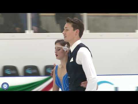 Camp. Ita. 2020: Carolina PORTESI PERONI - Michael CHRASTECKY - Junior Dance - Rhythm Dance