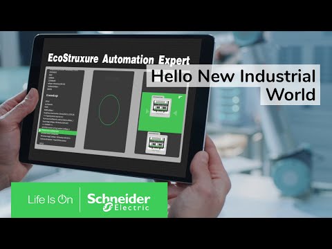 Hello new industrial world, Hello EcoStruxure Automation Expert