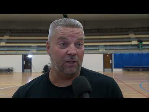 Reactie coach Sander van Dijk (Hovocubo) na 1e kwartfinale Play-Offs tegen HV/Veerhuys