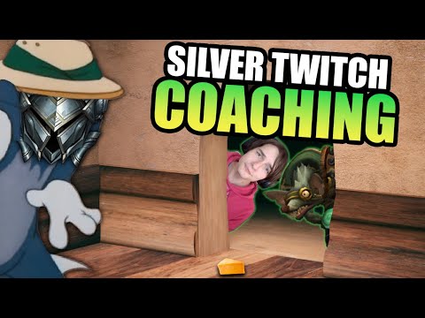 Silver Player Tries ADC - Twitch ADC Fundamental Coaching
