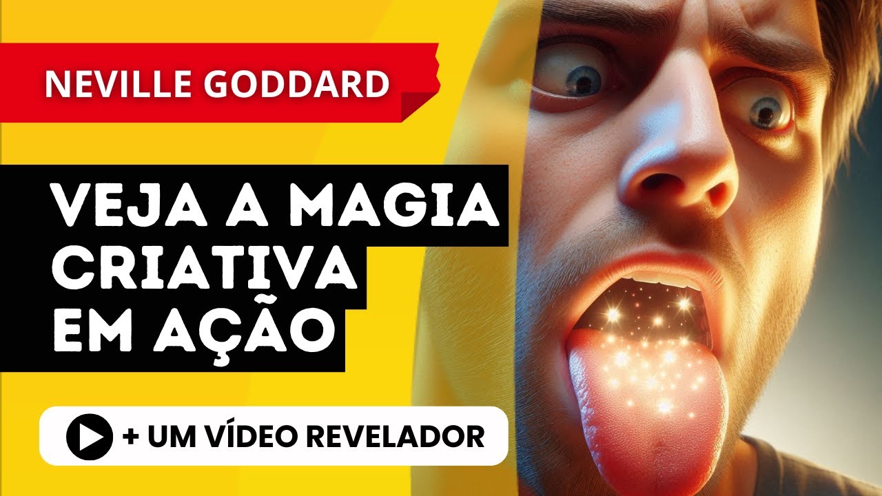 NEVILLE GODDARD | Um poder modelador de realidade embaixo do seu nariz