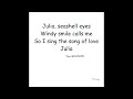 Julia - The Beatles (LYRICS)