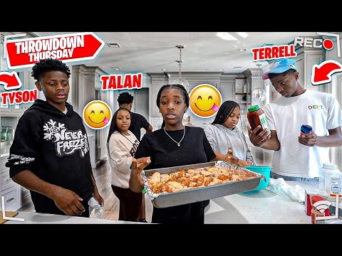 THROWDOWN Thursday TEACHING the Boys how to COOK🧑🏽‍🍳👨🏾‍🍳