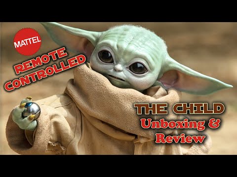 Mattel Žvaigždžių karai mandalorietis vaikas RC video