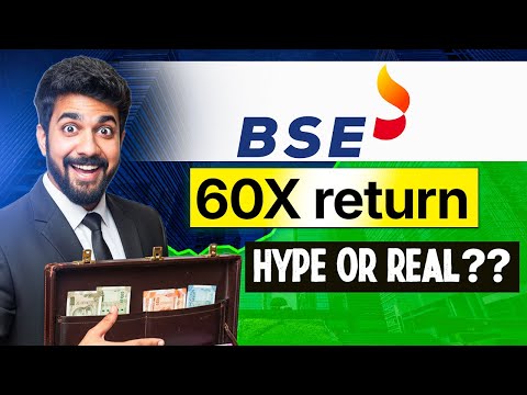 BSE Share : 60X RETURN IN 5 YEARS! Overvalued or more growth ahead?