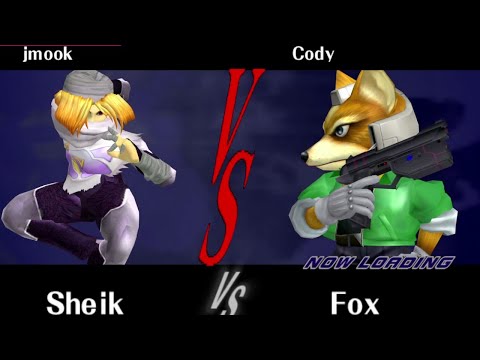 Jmook(Sheik) vs Cody Schwab(Fox) Schwab Roulette Winners Final Top 8 | Smash Melee