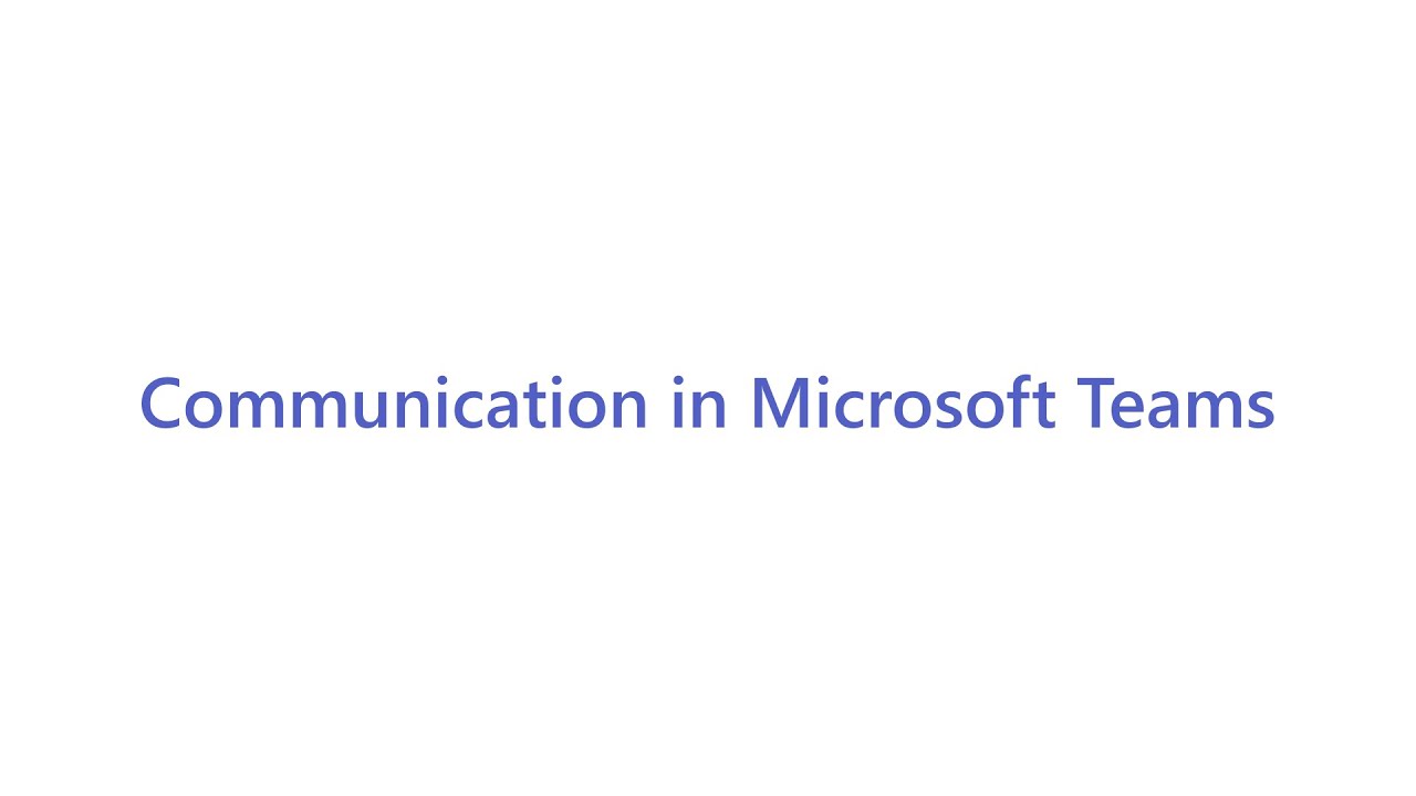 How to communicate in Microsoft Teams for frontline workers