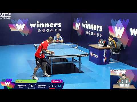 Karchevskiy Timur - Buberenko Aleksandr WINners. CUP Table Tennis 7 06.01.2021 10:15