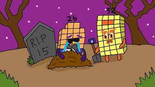 Numberblocks 15 RIP I will miss you - Numberblocks fanmade coloring story