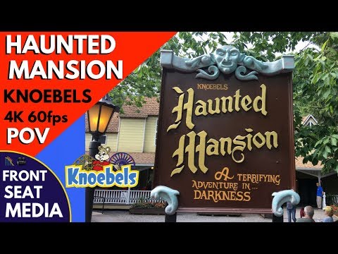 Haunted Mansion POV Knoebels Amusement Resort Dark Ride 4K 60fps Front Seat On-Ride 2019