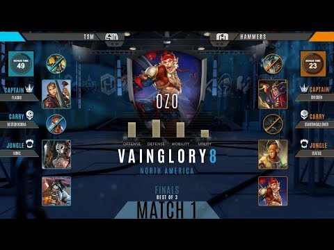 TSM vs Hammers Game 1 Final | Vainglory 8 NA Autumn 2017 Split 2 Week 1
