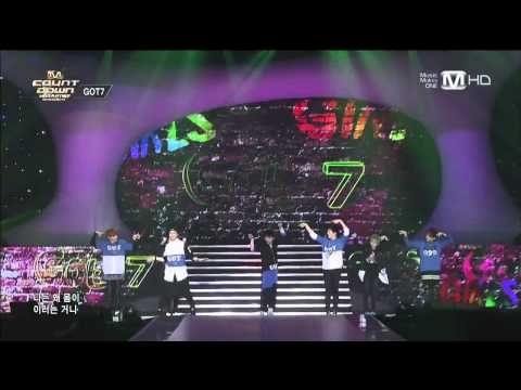 [HD] 140403 GOT7 - Up Next + Intro + Girls Girls Girls @ M! Countdown