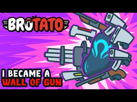 I Became A Wall Of Gun! - Brotato