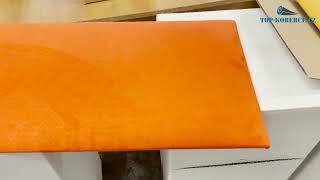 Čalouněný panel Nubuk 139 oranžová