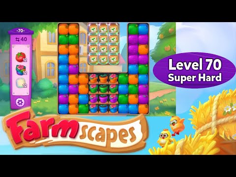 Farmscapes Level 70 Super Hard | No Boosters | Playrix