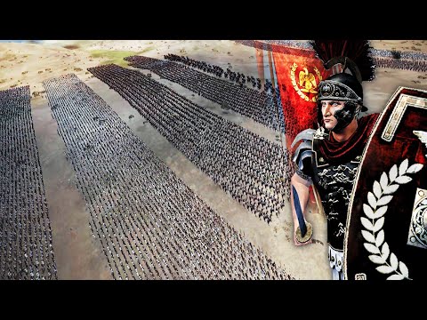 Rome VS 300,000 Barbarians and Greeks | Cinematic Battle Total War Rome 2