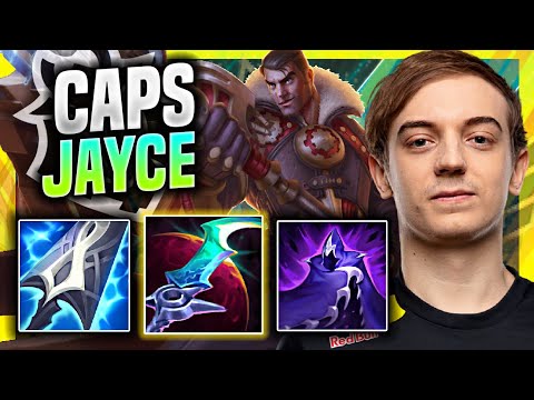 CAPS IS A BEAST WITH JAYCE TOP! - G2 Caps Plays Jayce TOP vs Lee Sin! | Season 11