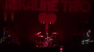 Alkaline Trio Bloodied Up live HOB Anaheim 2/22/24