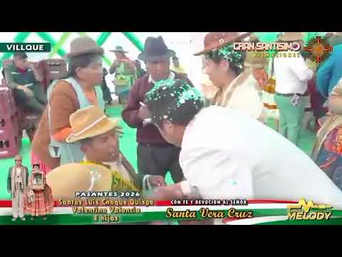 Principe Jhoncito Challco - Oruro villque Huachacalla - Pasantes 2026 - Santos y Valentina 