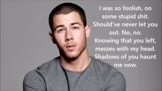 Nick Jonas - Under you (Lyrics)