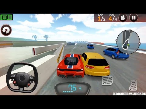 Drive for Speed Simulator 2018: Red Sport Car Driving Win first 6 Races - Android GamePlay HD