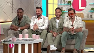 Antony Costa, Duncan James, Lee Ryan, Simon Webbe (Blue Members) On Lorraine [24.06.2024]