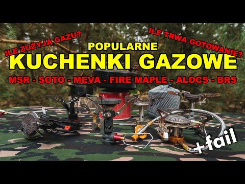 Kuchenki gazowe - ile palą, jak długo gotują, czy warto dopłacić do Soto lub MSR?