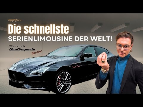 MASERATI QUATTROPORTE TROFEO – Die SCHNELLSTE Serienlimousine der WELT im Test!🔥