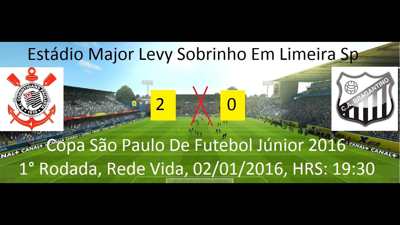 Gols do Jogo Corinthians 2 x 0 Bragantino pela Cop...