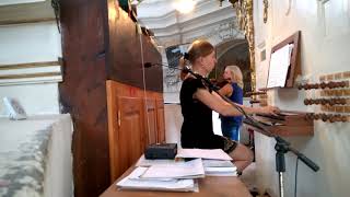 Ryszard Wagner - "Marsz weselny" na skrzypce i organy