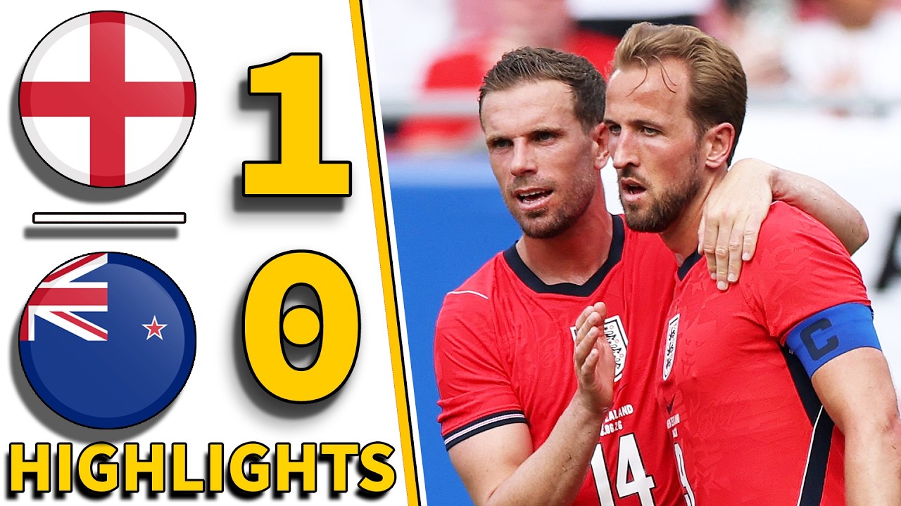 England vs New Zealand | International Friendly | Full Highlights & Goals (06.06.2026)