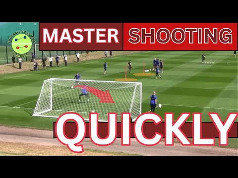 Master Shooting Quickly - Team Drill Football/Soccer Drills - finishing drill Futebol 