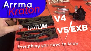RPM A-Arms - V4 Vs V5/EXB - Conversion TIPS
