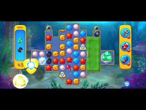 Fishdom level 9471 no boosters フィッシュダム