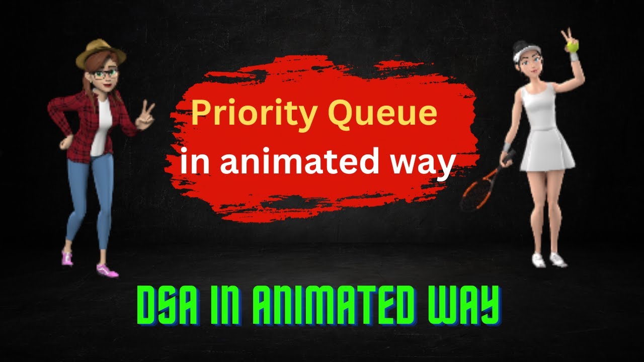 Priority Queue in animated way | Priority Queue in java | DSA for beginners
